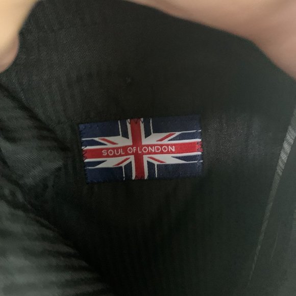 Soul of London gray plaid dress pants 31R - Picture 6 of 7